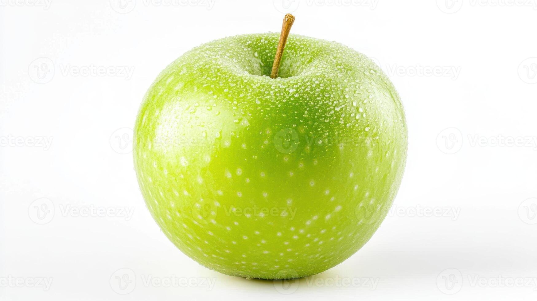 Fresh green apple photo