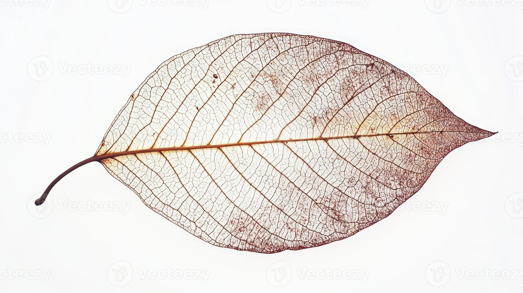 Delicate leaf vein photo