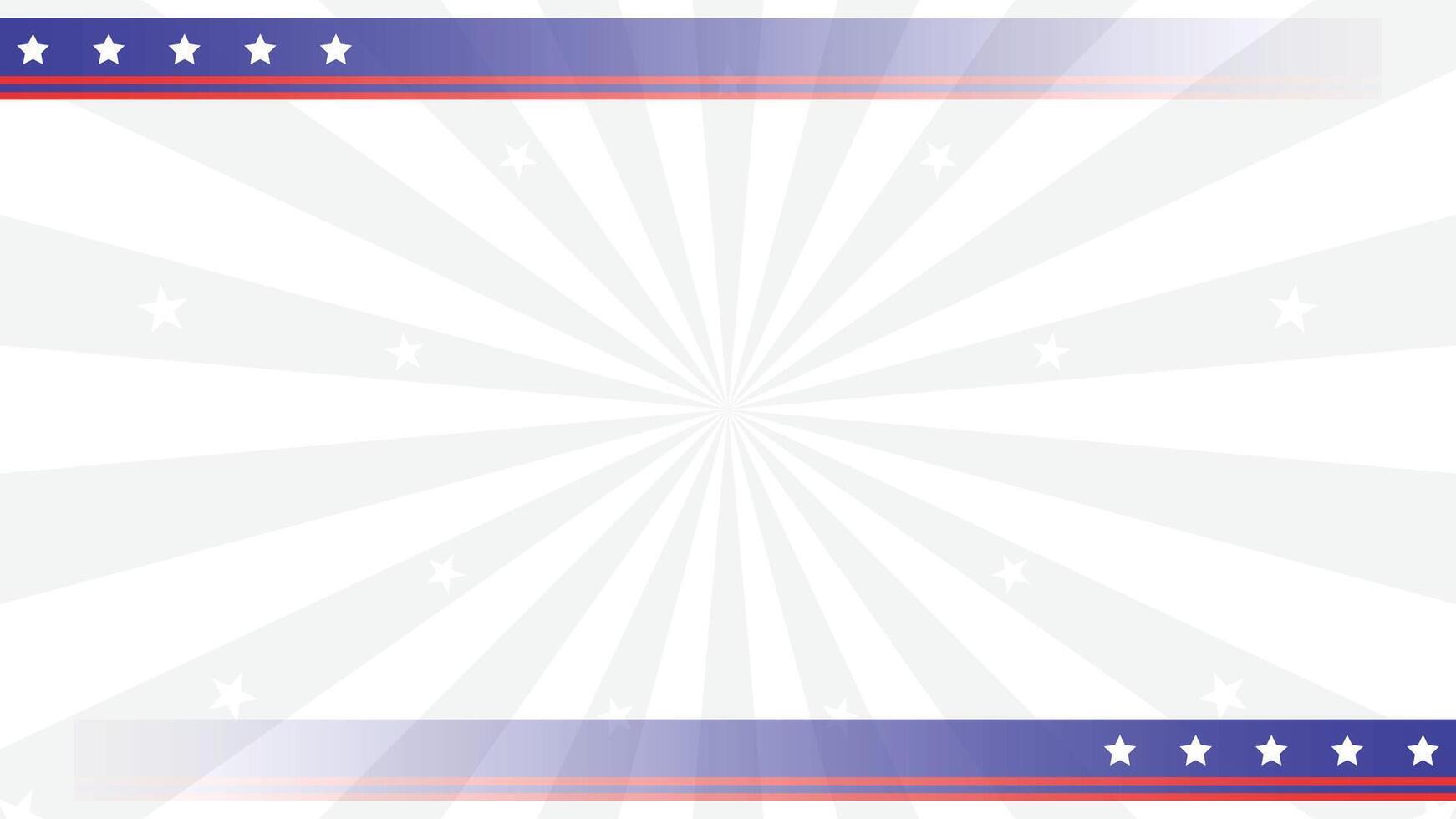 Independence day abstract background elements design. vector
