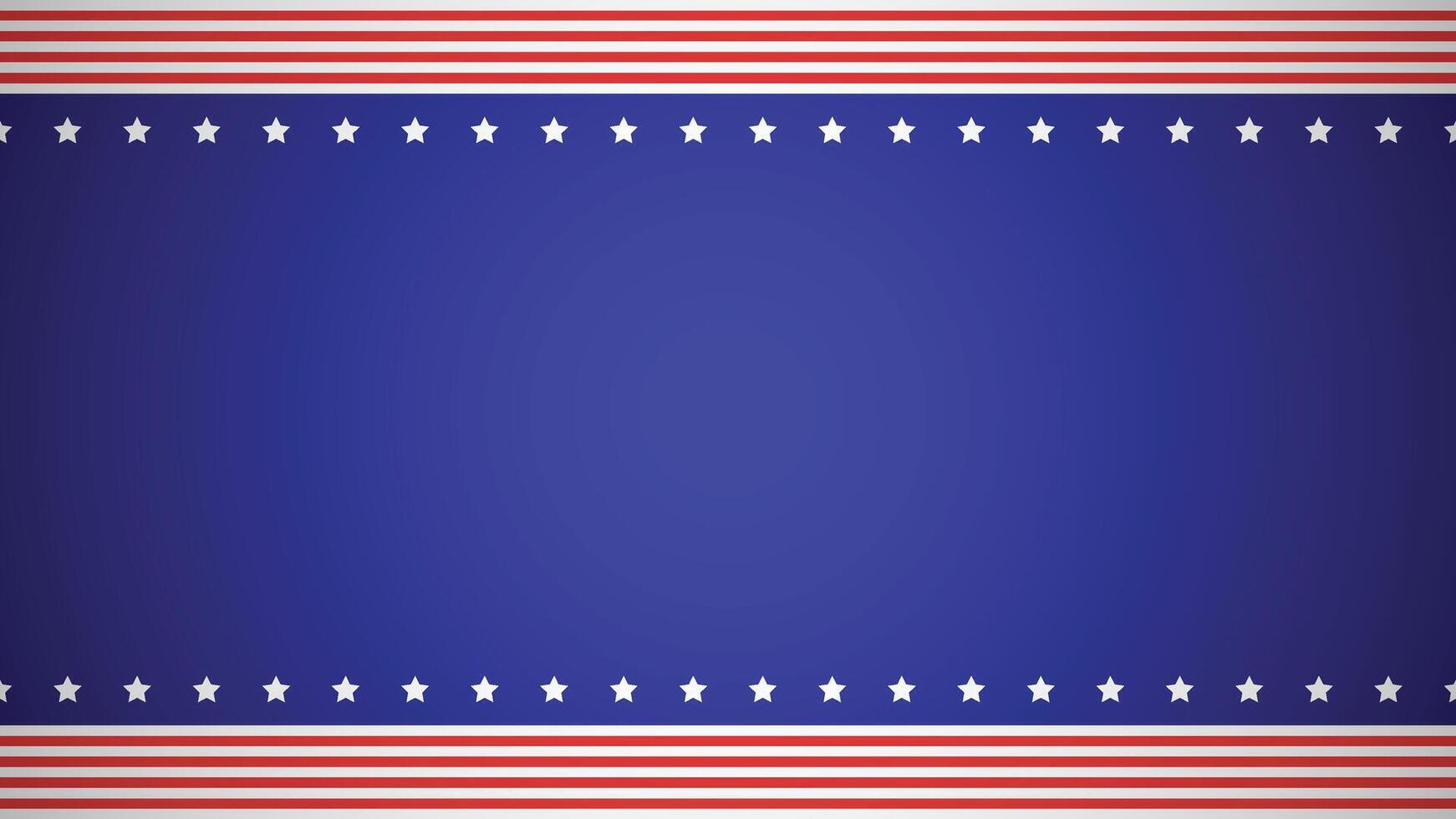Fourth of July USA Background Template Design. vector