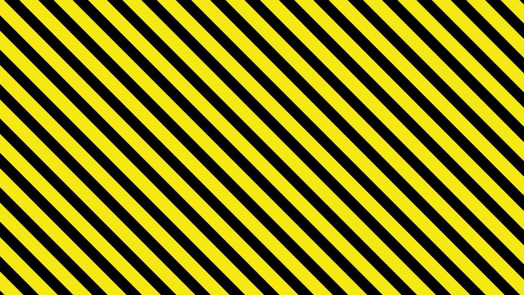 Warning yellow black diagonal stripes line. Safety warning caution hazard sign. illustration vector