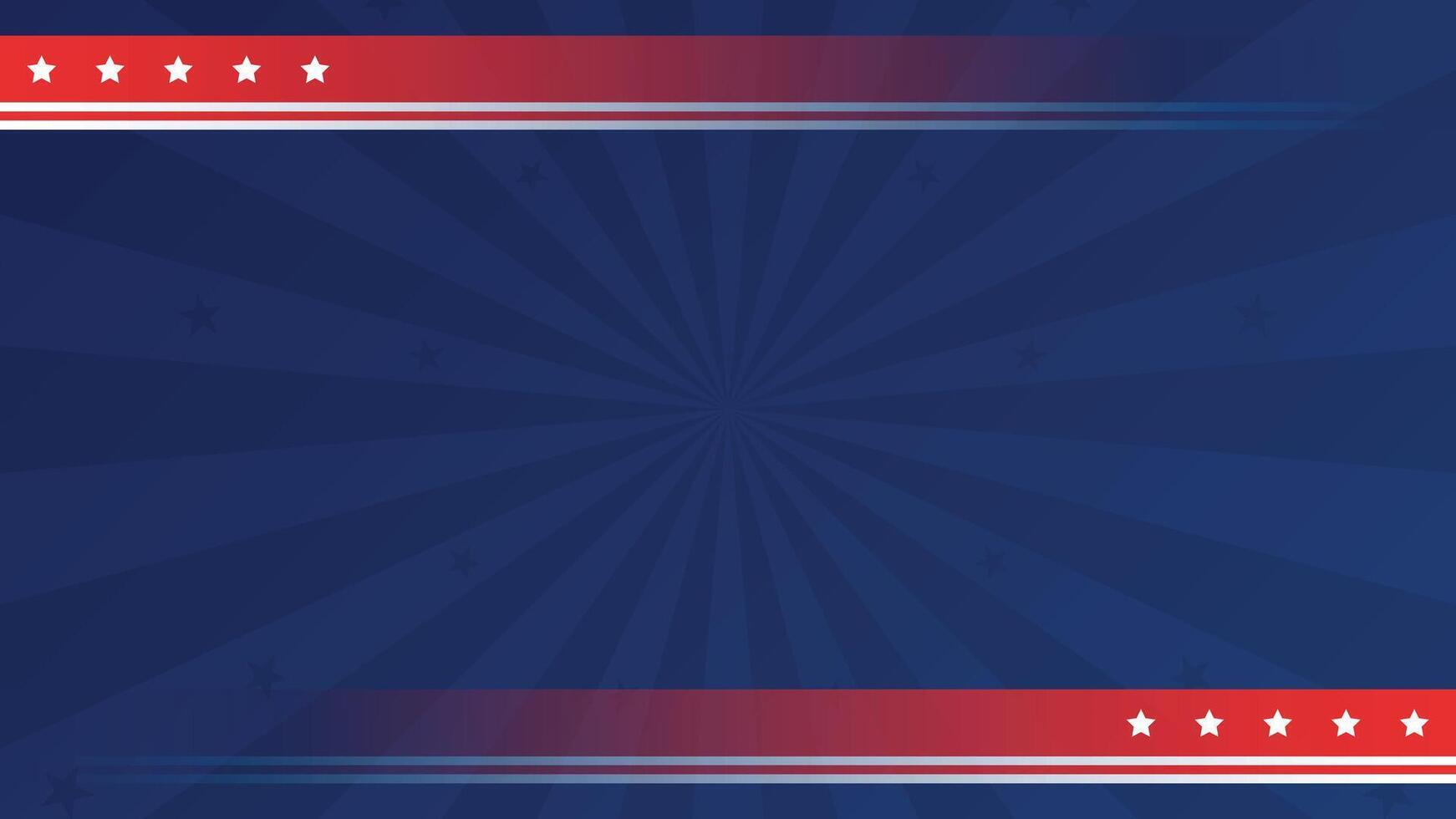 Independence day abstract background with elements of the American flag. vector