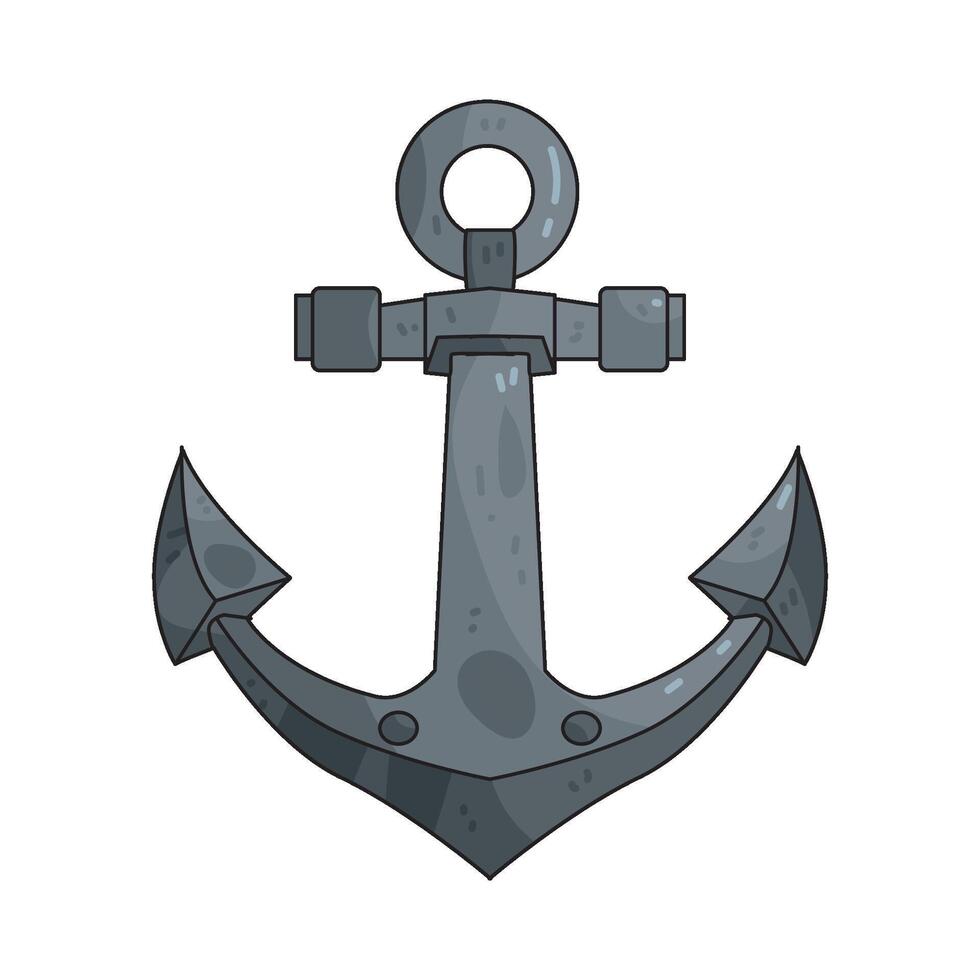 Illustration of Army Anchor vector