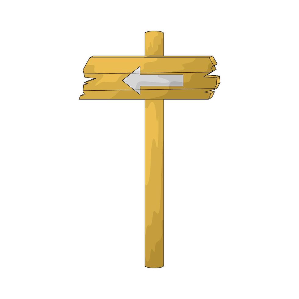 Illustration of Beach Road Sign vector
