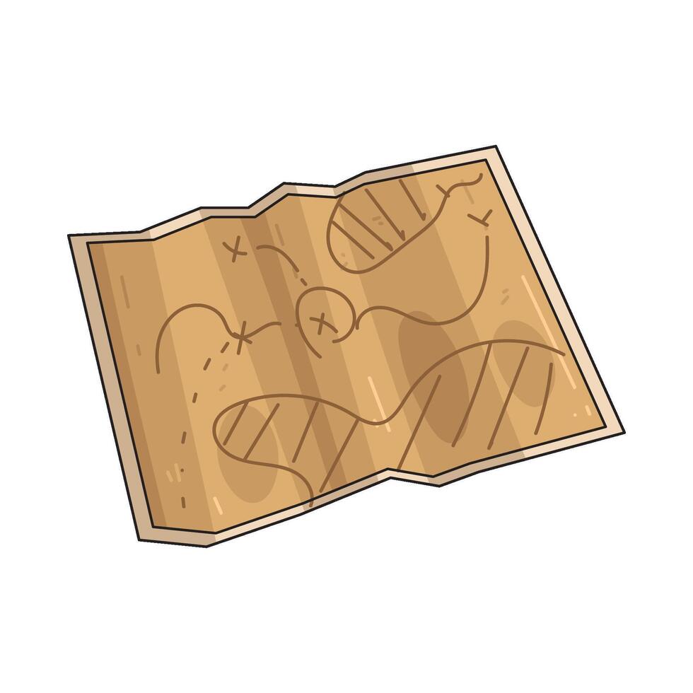 Illustration of Military Map vector