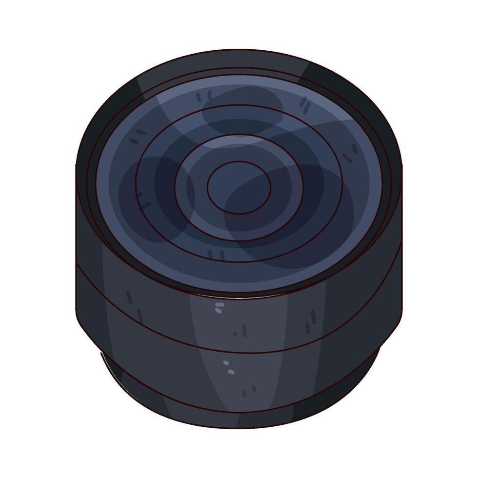 Illustration of a Camera Lens vector