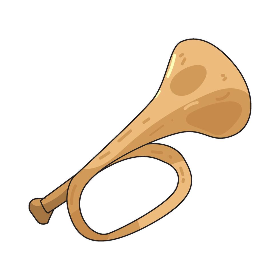 Illustration of Bugle vector