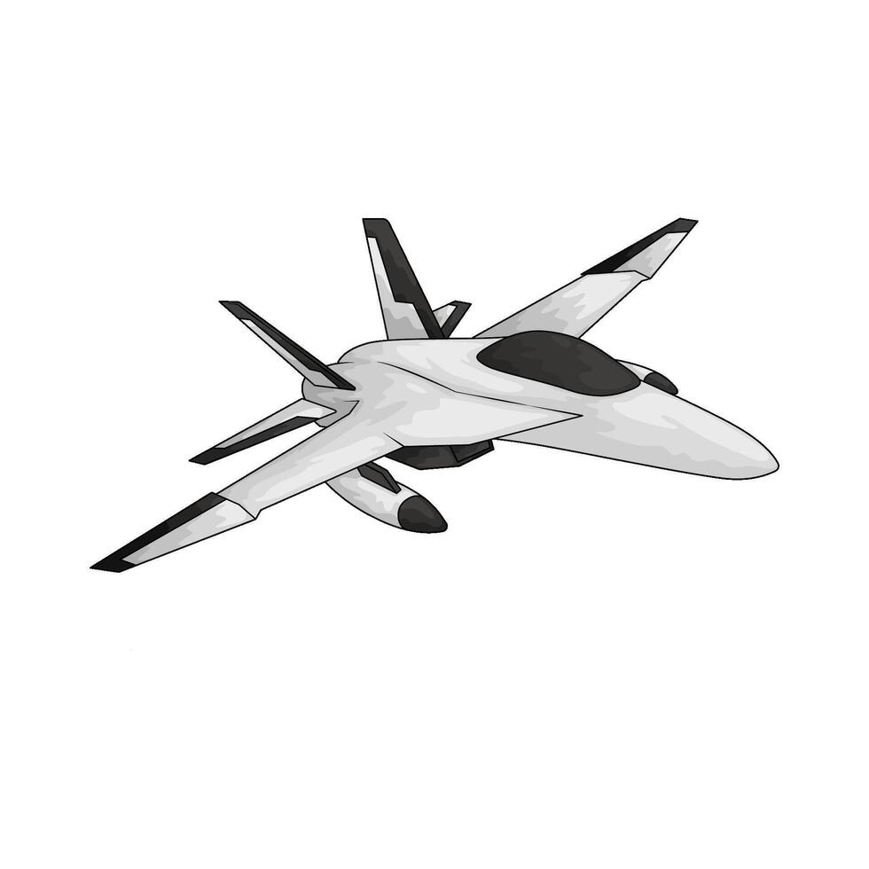 Illustration of Fighter Jet vector