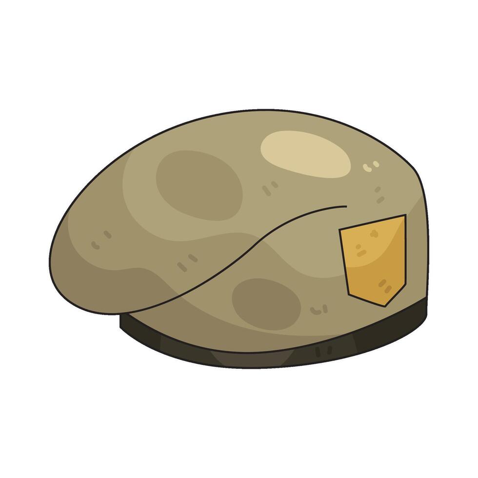 Illustration of Beret vector