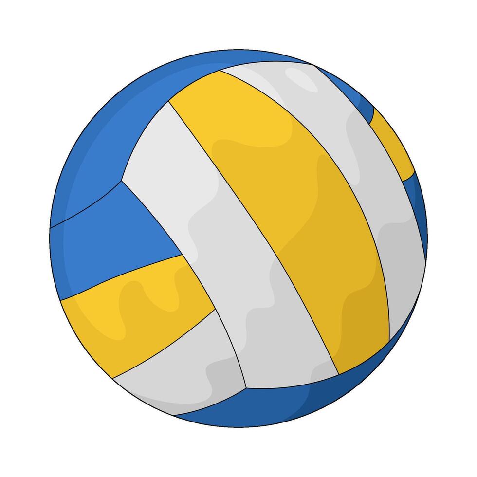 Illustration of Volleyball Ball vector