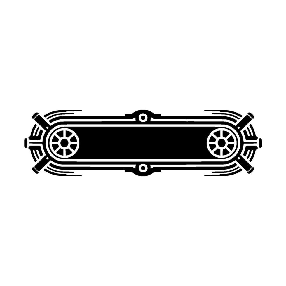 Art Deco Inspired Abstract , Minimalist vector