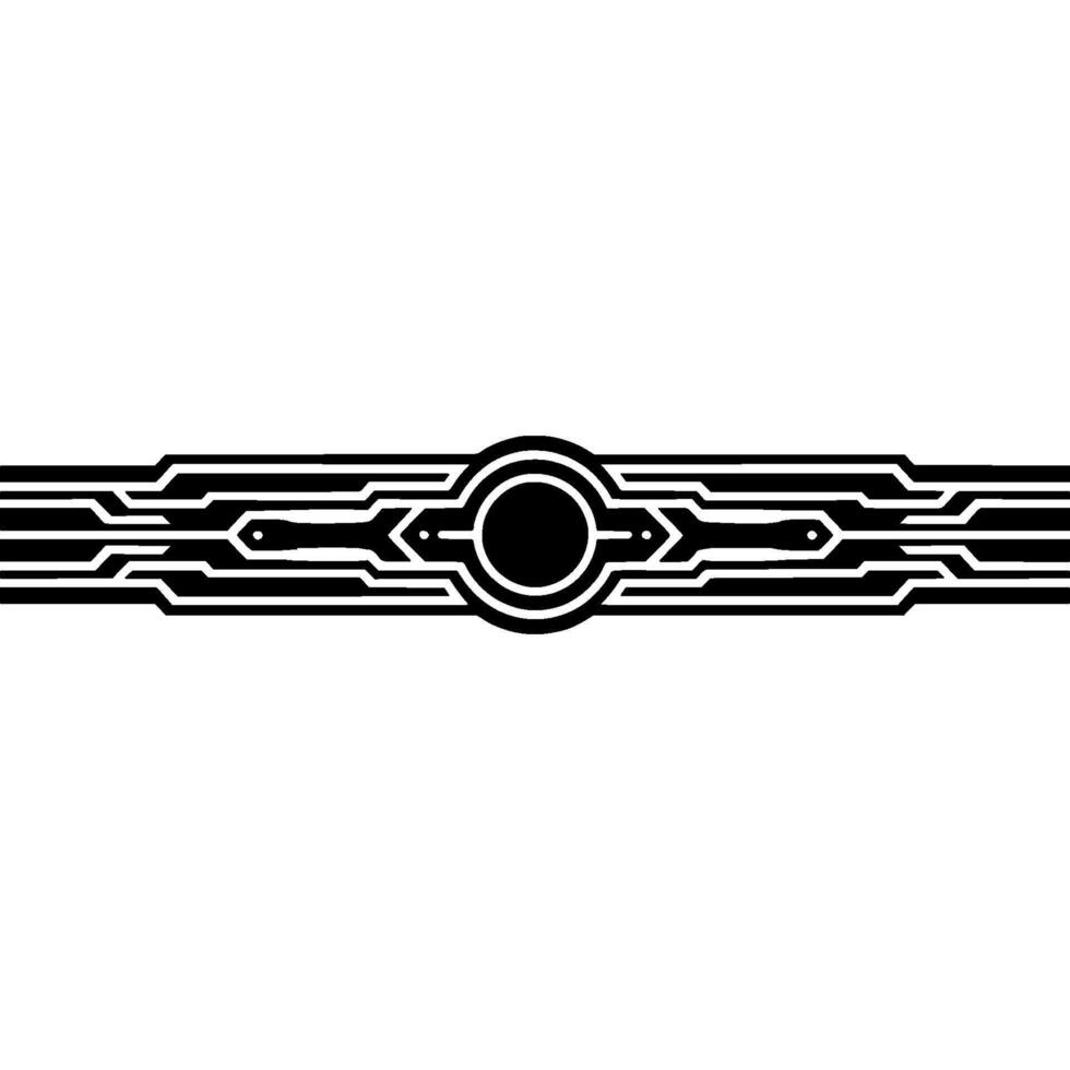Abstract Tech Banner Minimalist Circuitry , White Space, Geometric vector
