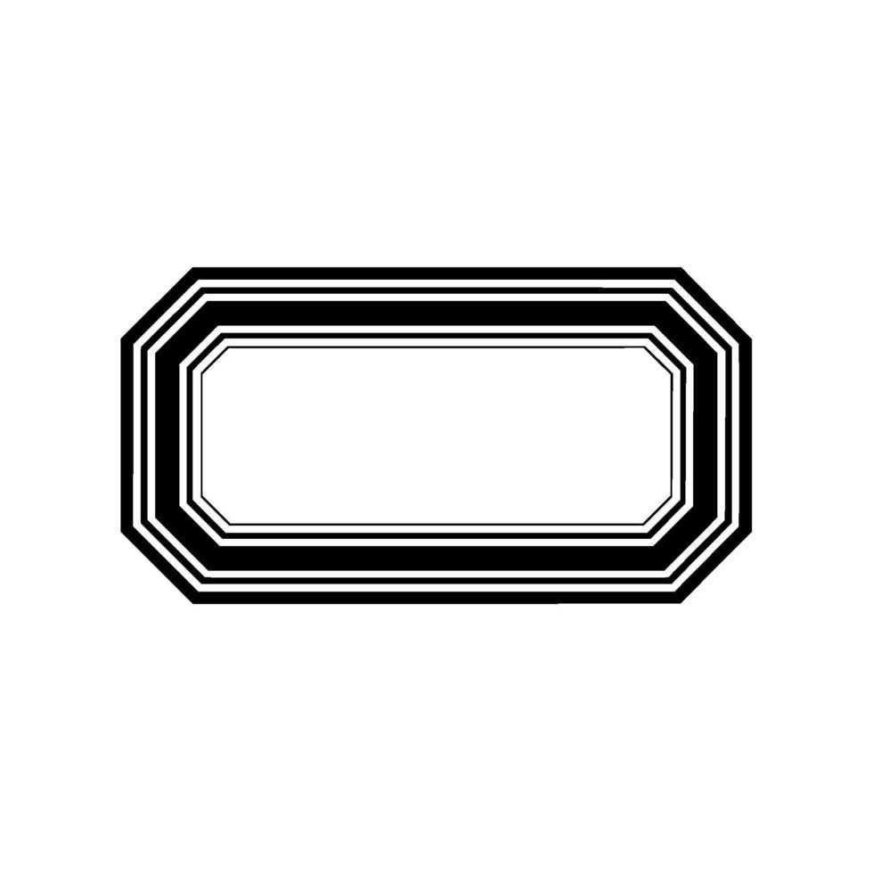Geometric Oval Frame, Minimalist , Modern Abstract vector