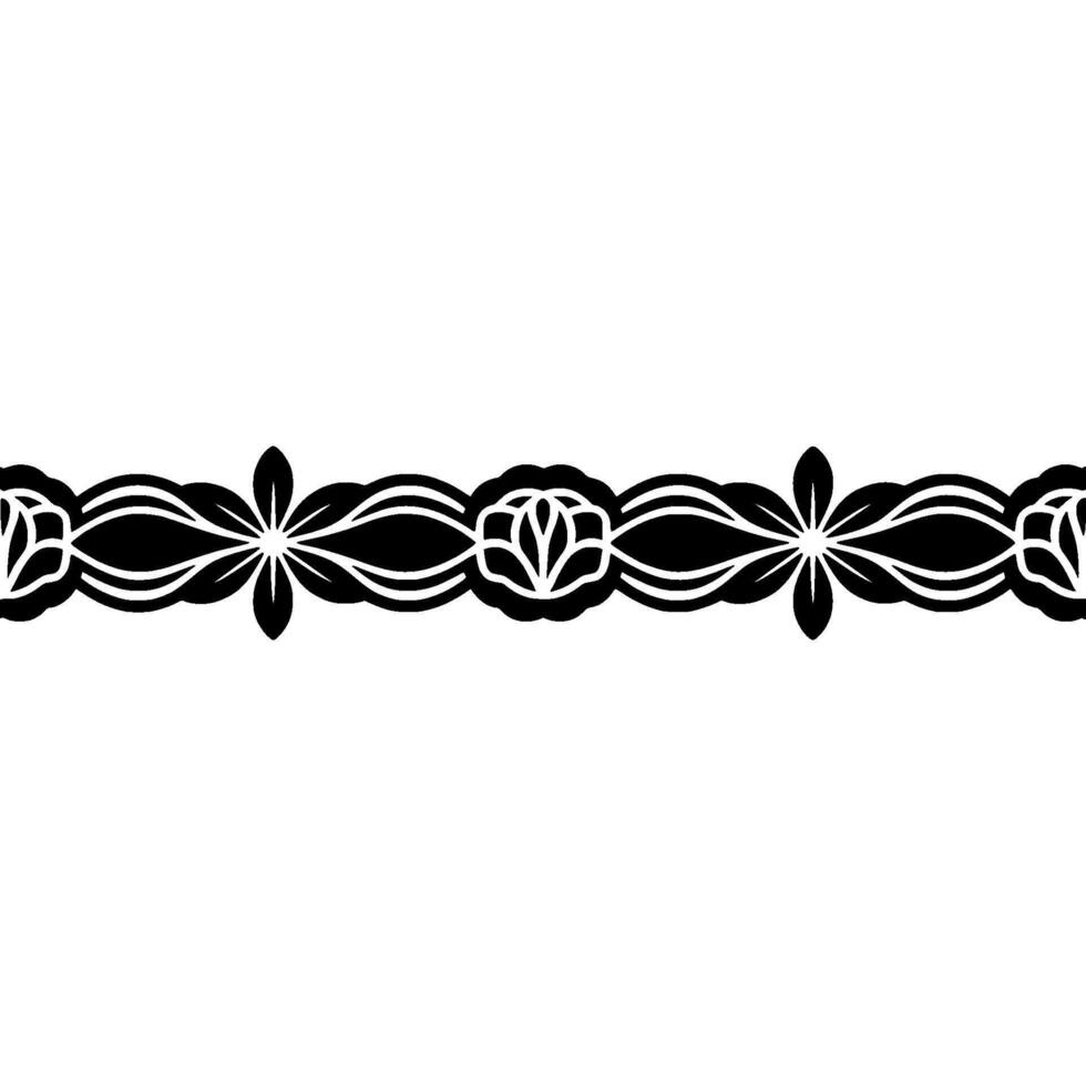 Intricate Celtic Border, Elegant Ornamentation, Vintage - Ornament vector