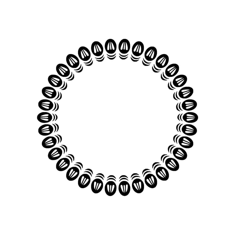 Circular Wave Pattern, Minimalist , Abstract Rhythm vector