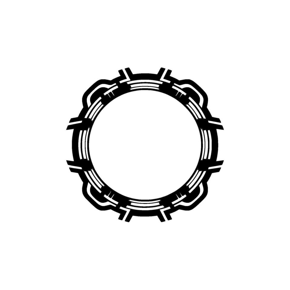 Geometric Portal,Minimalist Frame, Abstract vector