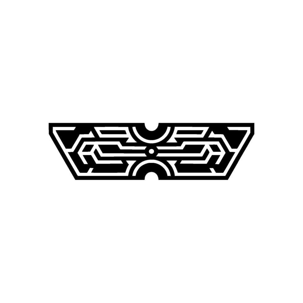 Geometric Ascent Abstract Emblem, Dynamic Progression vector