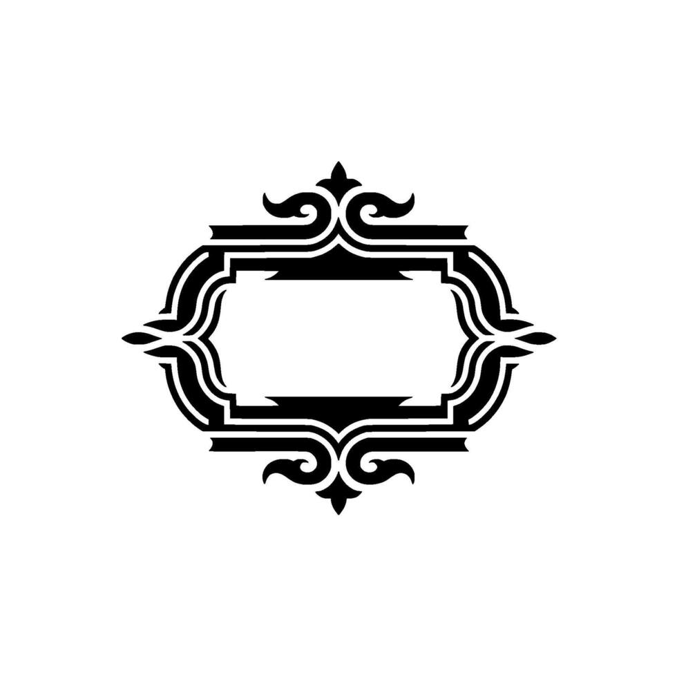 Elegant Ornate Frame,Vintage Element, Art nouveau vector