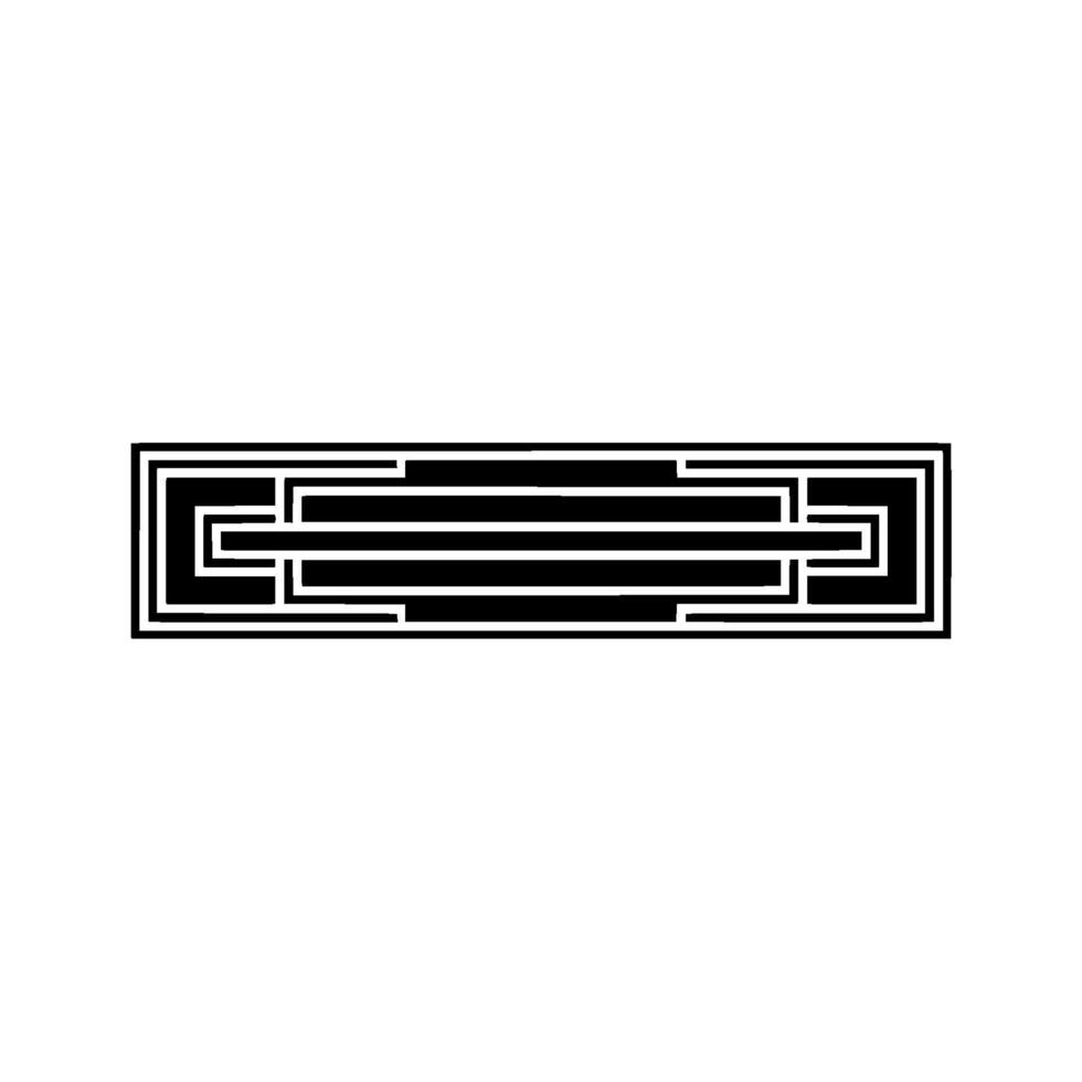 Geometric Lattice , Minimalist Abstract, Modern Emblem vector
