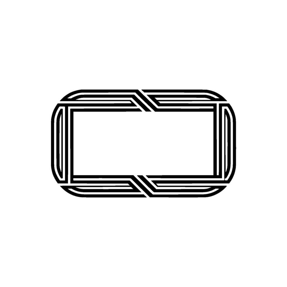 Geometric Frame, Minimalist , Modern Layout, Lines vector