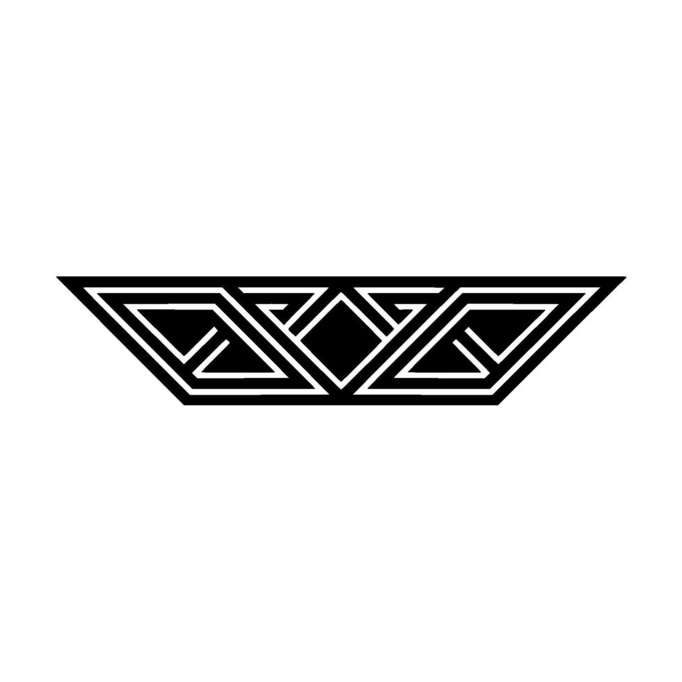 Geometric Ascent Angular Abstract Emblem vector