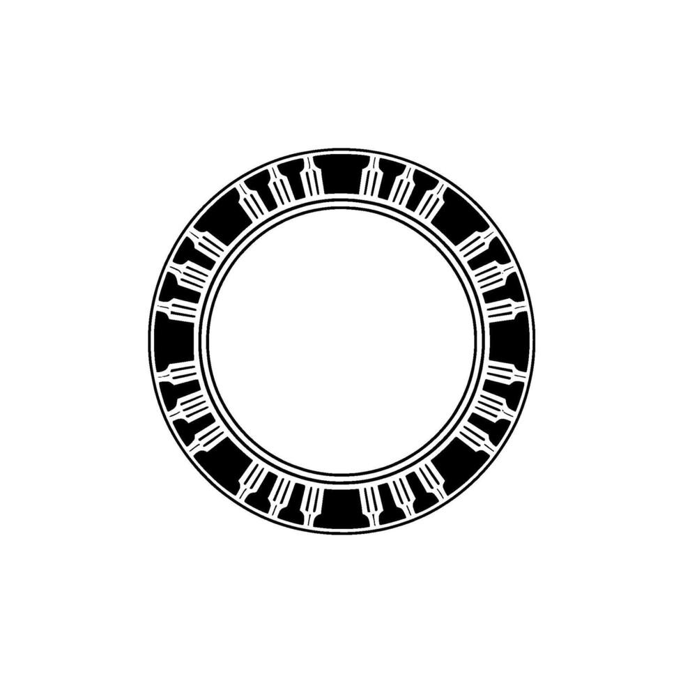 Geometric Portal, Futuristic , Subtle Glow vector