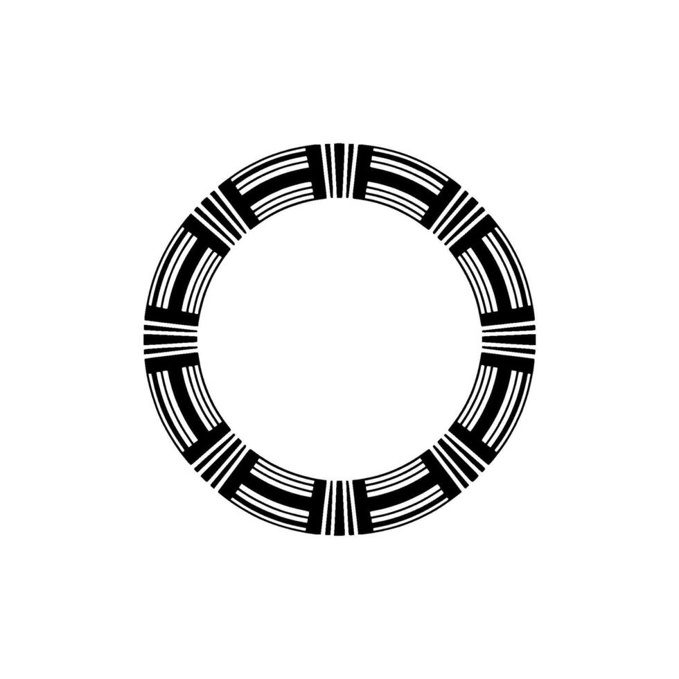 Geometric Circle Pattern, Minimalist , Modern Abstract - Minimalism vector