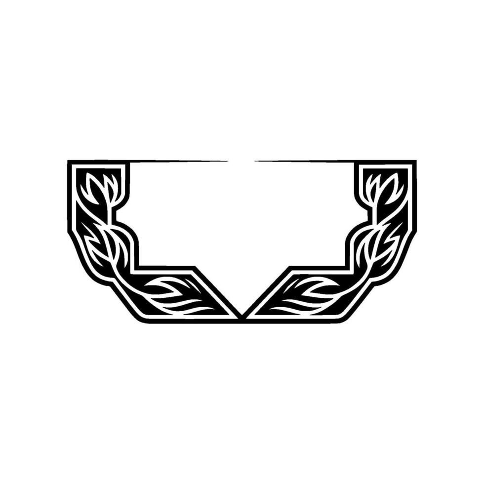 Tribal Frame, Elegant Border, Vintage , Decorative Element vector