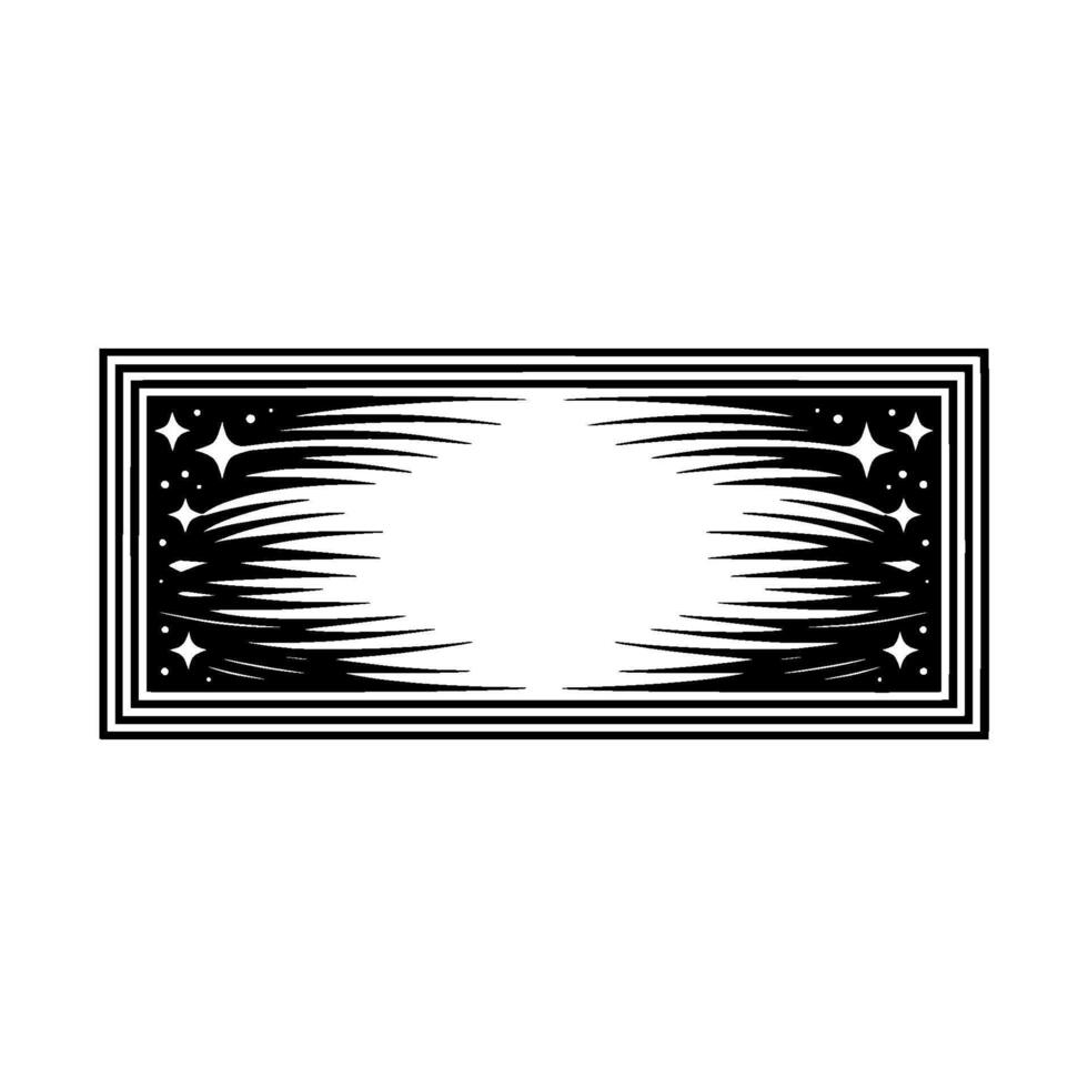Celestial Portal - Geometric Starburst vector