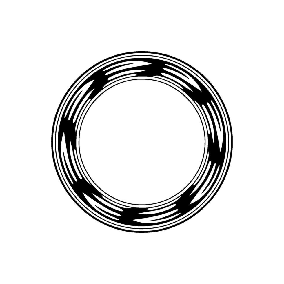 Abstract Circular Motion, Minimalist vector