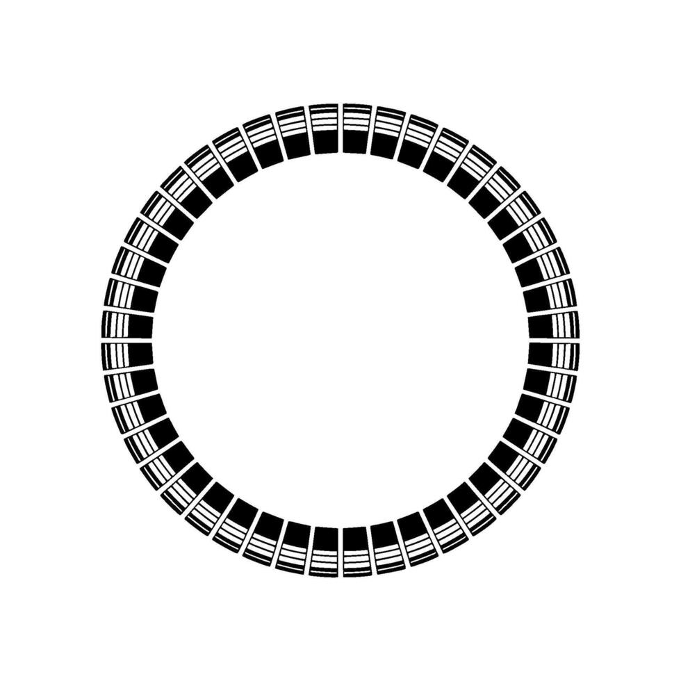 Minimalist Circular Pattern, Geometric , Modern Abstraction vector