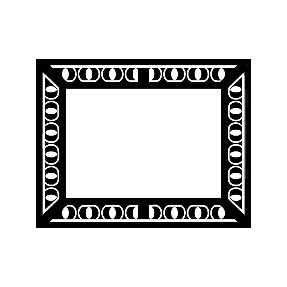 Geometric Frame, Minimalist , Abstract Border vector