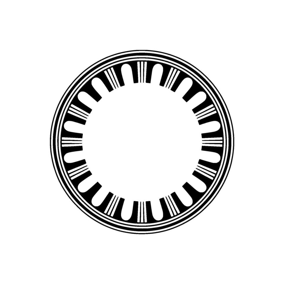 Geometric Circle, Minimalist , Circular Motif, Abstract Pattern, Minimalism vector