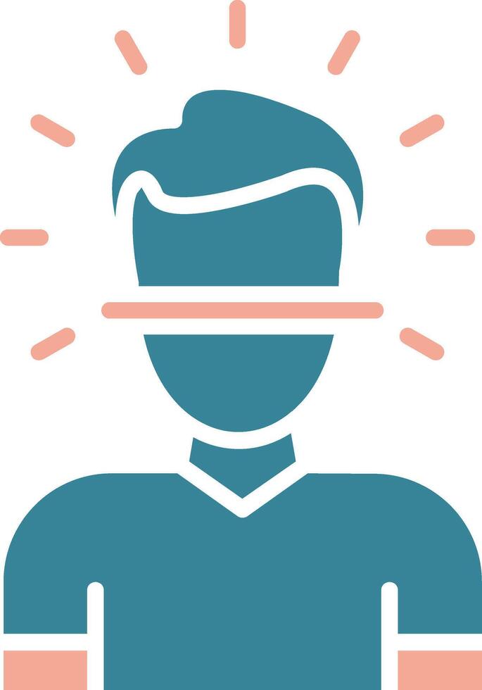 Face Id Tactile Symbol Sketch vector