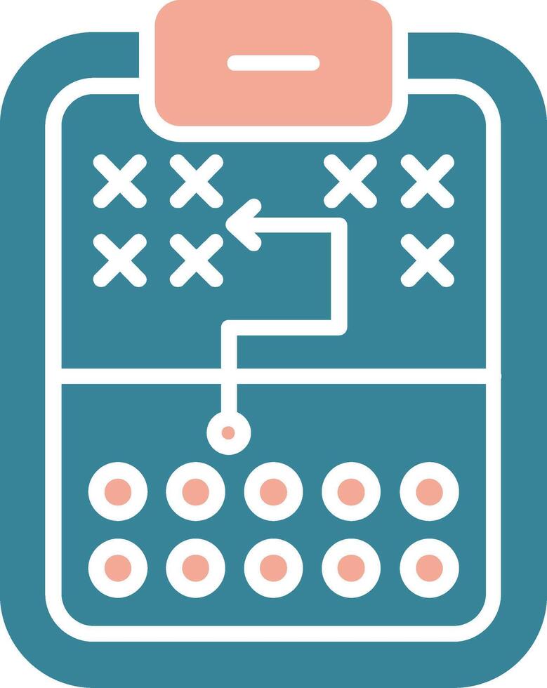 Game Strategy Virtual Line Art vector