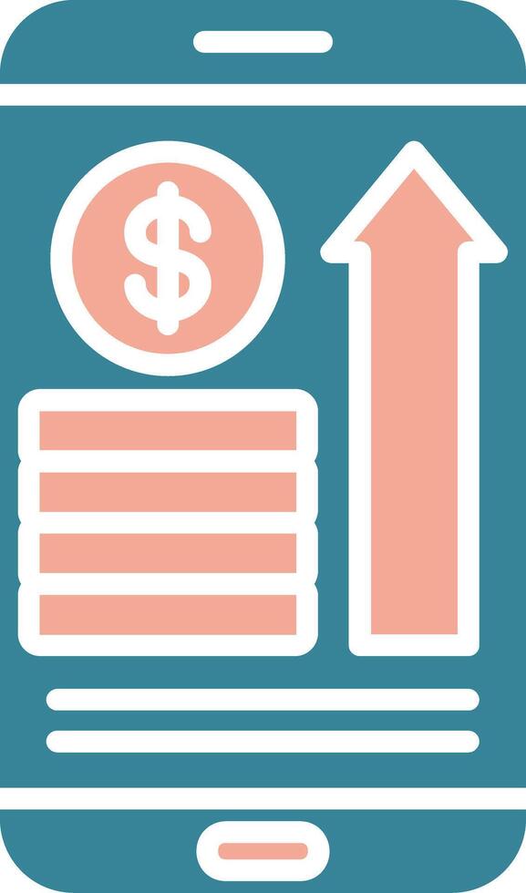 Growth Neon UX Form vector