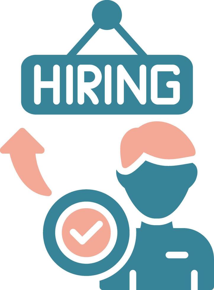 Hiring Intuitive Symbol Sketch vector