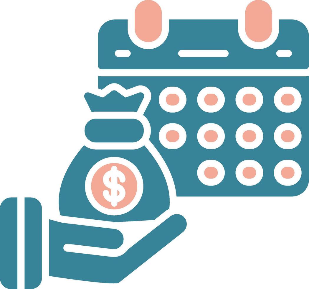 Salary Global App Emblem vector
