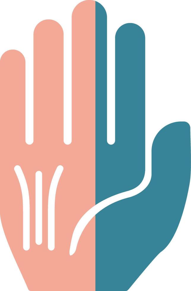 Hand Unified Graphic Module vector