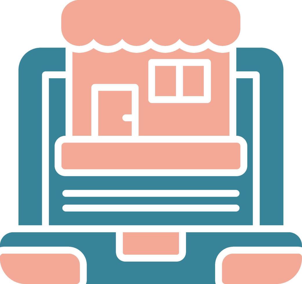 Online Shop Seamless Unit vector
