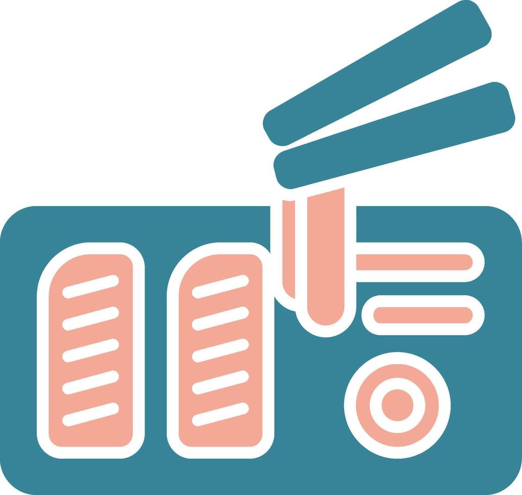 Sashimi Virtual Symbol Sketch vector