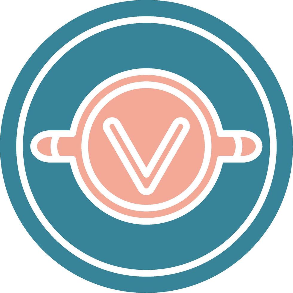 Voltmeter Tactile UX Display vector