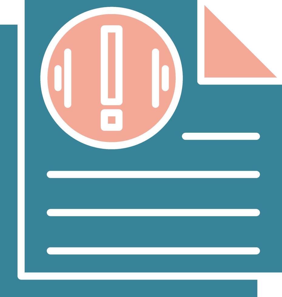 Document Vibrant Digital Mark vector