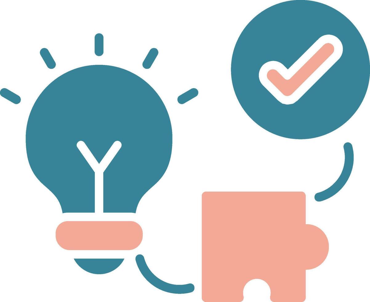 Problem Solving Global App Emblem vector