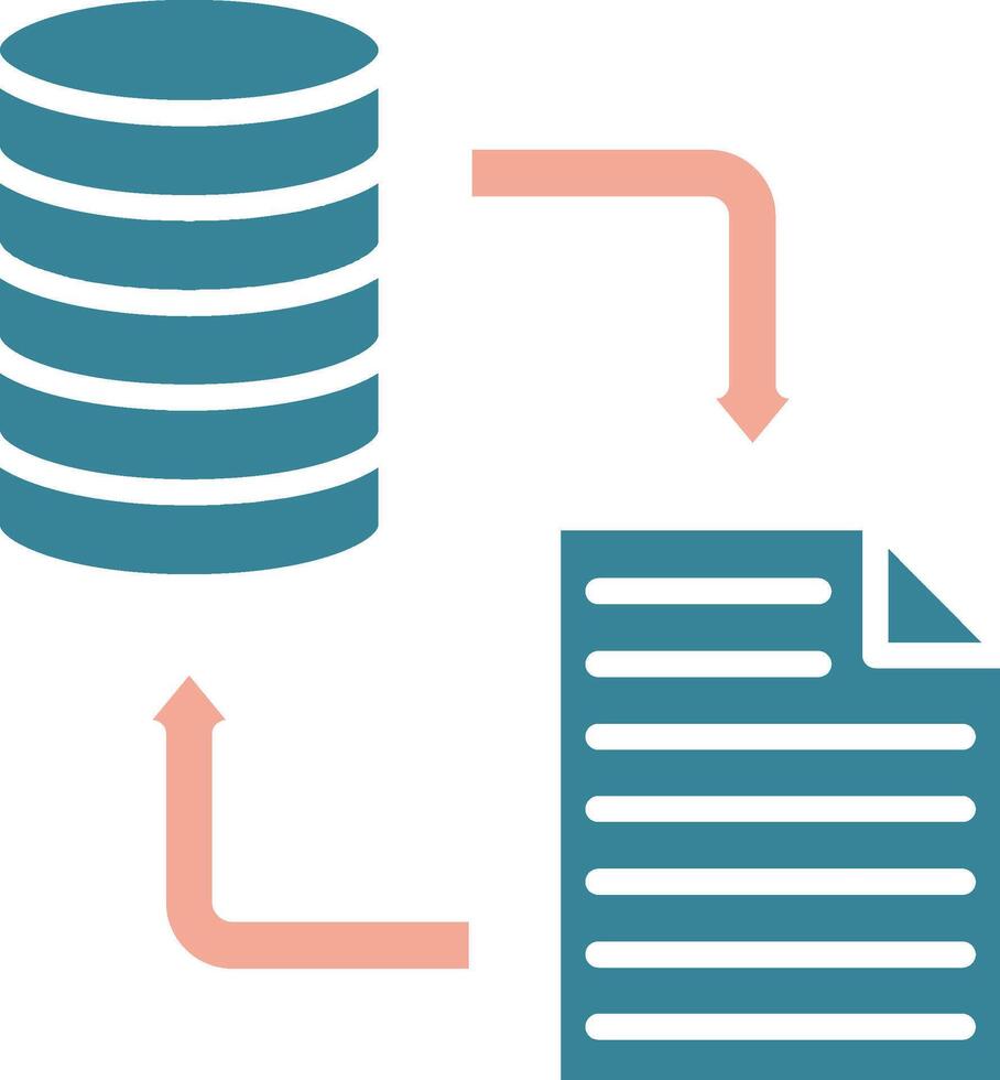 Data Transformation Global UX Display vector