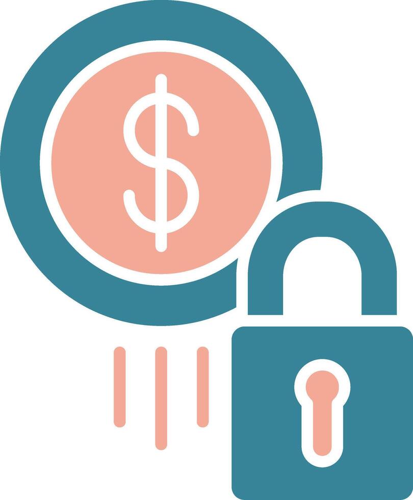 Locked Global Digital Mark vector
