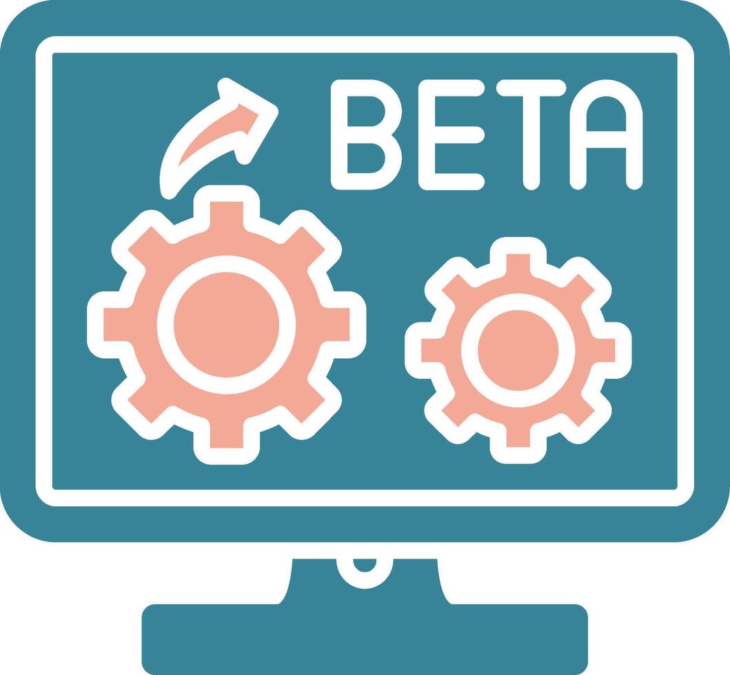 Beta Global App Emblem vector