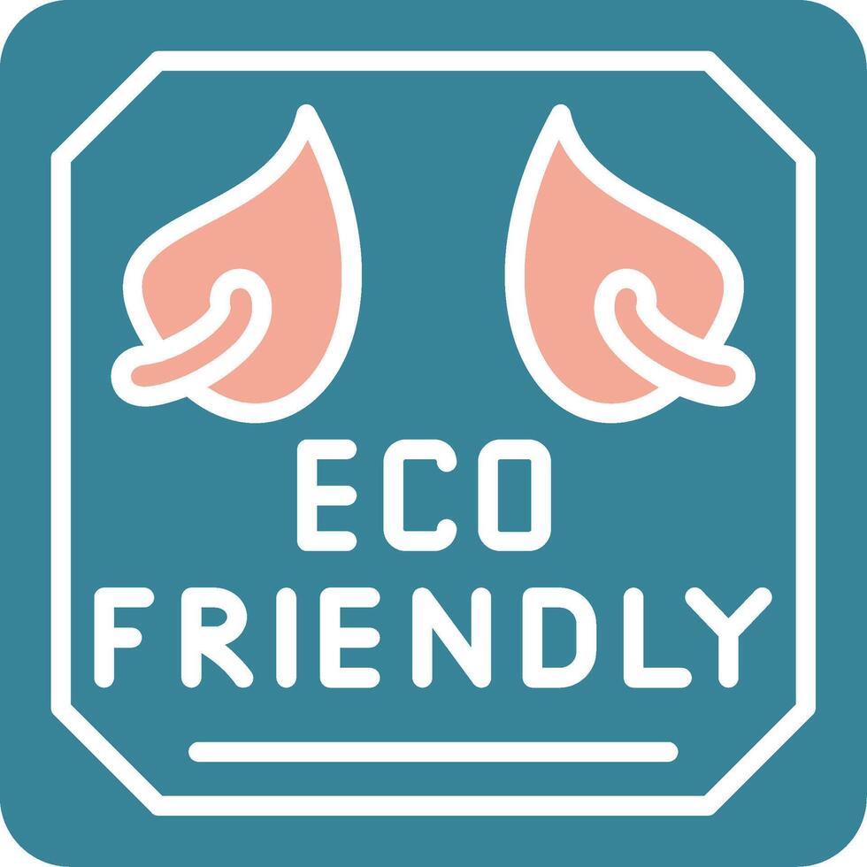 Eco Friendly Streamlined Web Symbol vector
