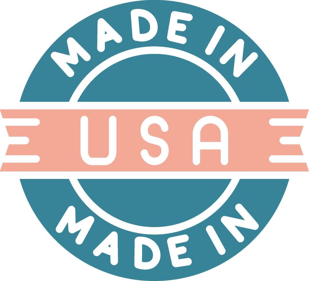 Made In Usa Global Digital Mark vector