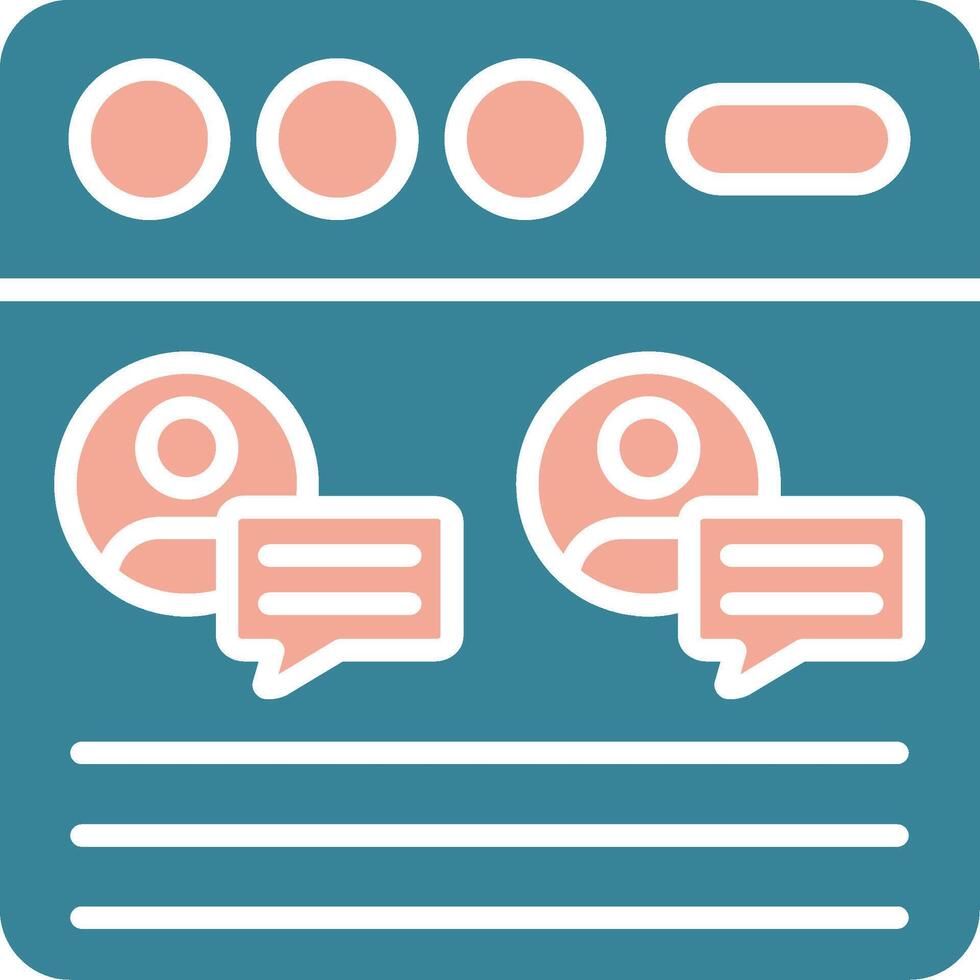 Multiple Chat Efficient UI Token vector
